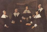 Frans Hals Regentesses of the Old Men's Almshouse in Haarlem (mk08) oil painting artist